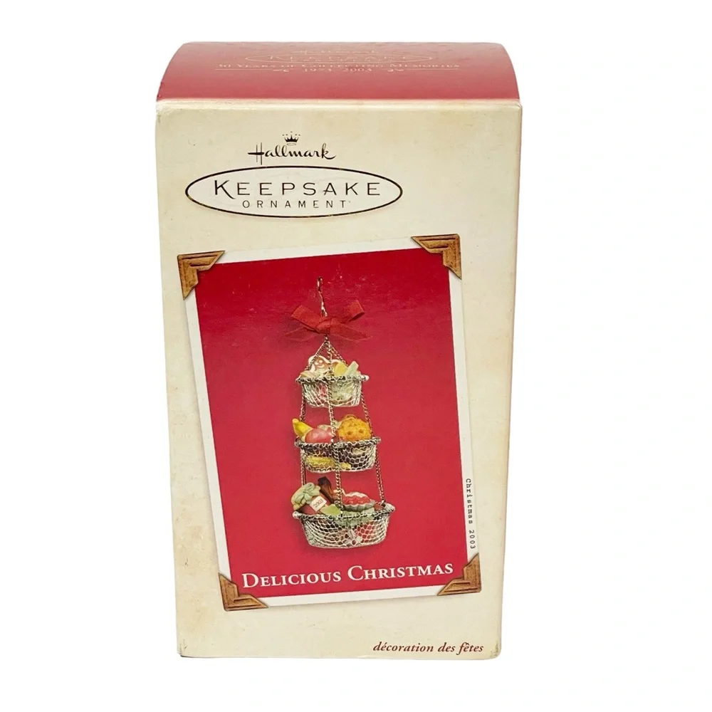 Hallmark Keepsake Ornament Delicious‎ Christmas 2003 Vintage NEW Holiday